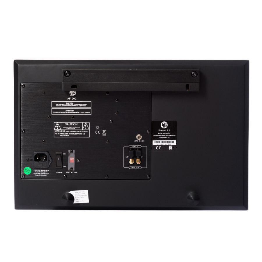 DLS Flatbox D-One & Flatsub 8.2 2.1 højttalerpakke, pianolak sort