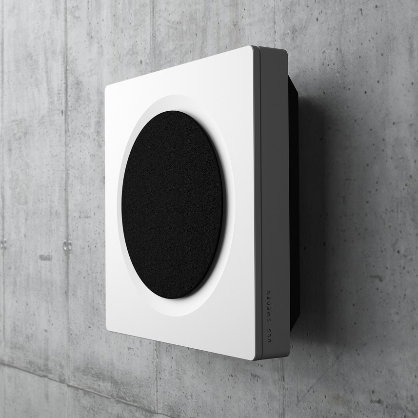 DLS Flatbox D-One On-Wall 5.0 højttalerpakke, hvid