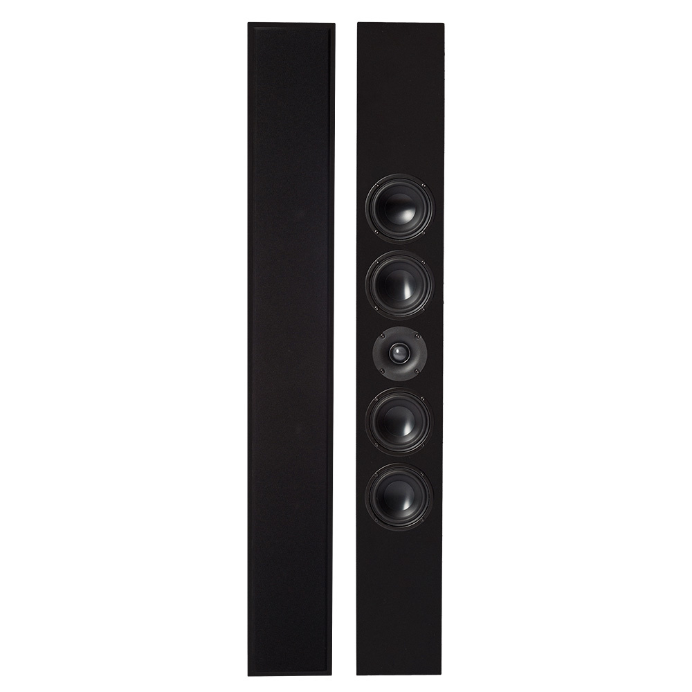 2-pak DLS Flatbox Slim XL on-wall, mattsort