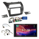 JVC KW-M695DBW bilstereopakke til Honda Civic 2006-2011 JVC KW-M695DBW bilstereopakke til Honda Civic 2006-2011