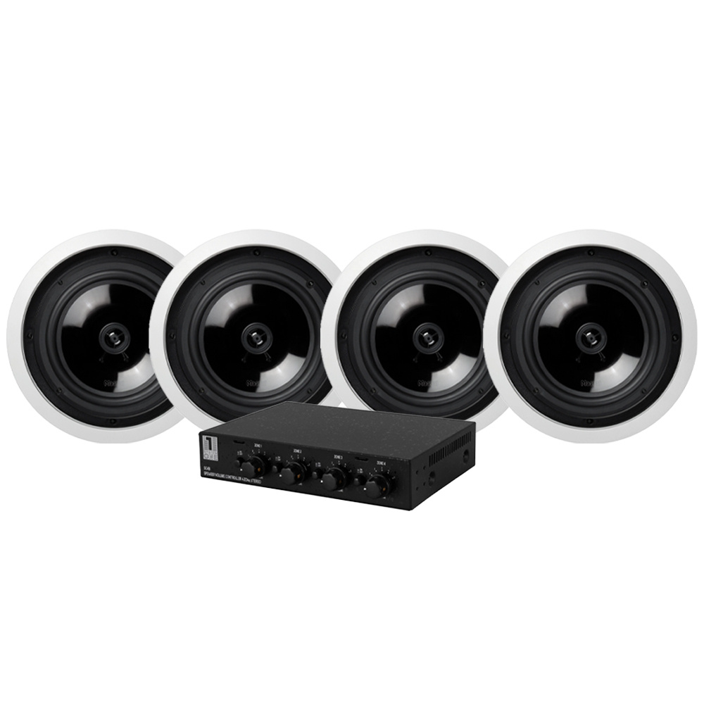 2 par Magnat ICP82 och SC4B högtalarväxel