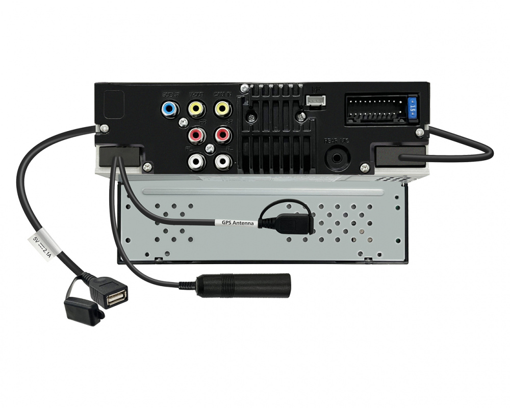 JVC KW-M593BT & DLS PA front- og bagsystem, bilstereopakke