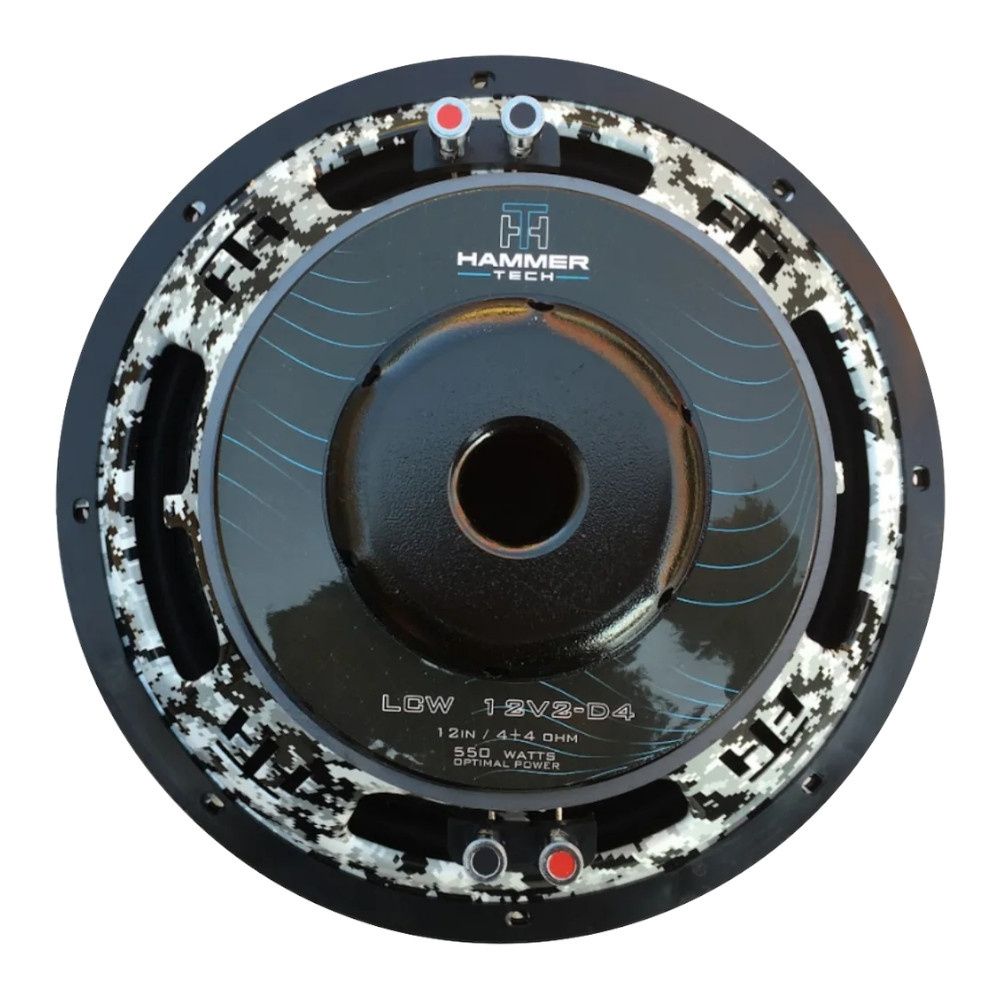 Hammer Tech LCW12V2D4 med Bass Habit RA2000W, 1x12 baspakke