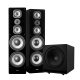 Dynavoice Challenger M-105 & CSB-V15 svart högtalarpaket 2.1, svart Dynavoice Challenger M-105 & CSB-V15 svart högtalarpaket 2.1, svart