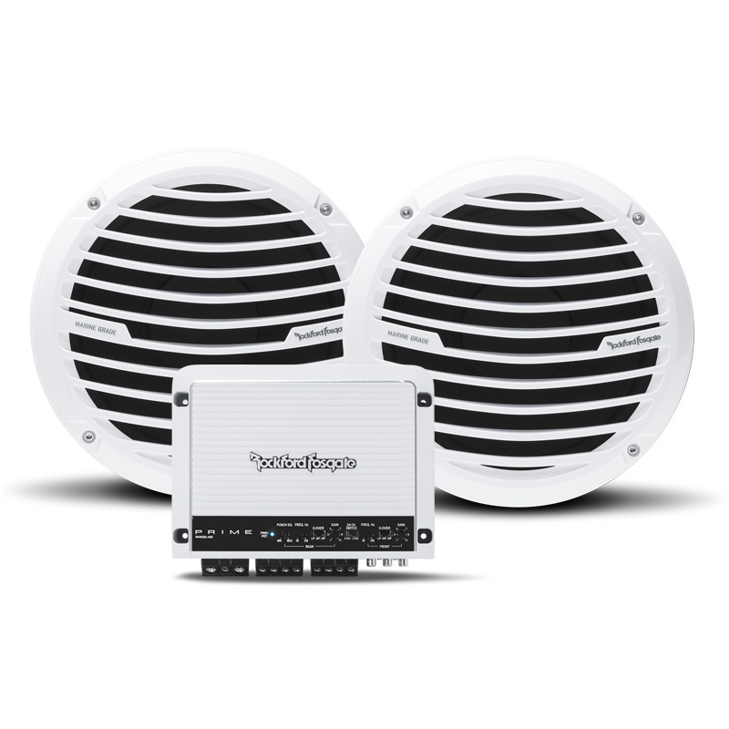 2 pakke Rockford Fosgate RM110D4 & M400-4D