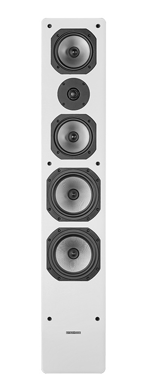 Dynavoice Challenger M-65 EX v4 högtalarpaket 5.1 med CSB-V12, vit