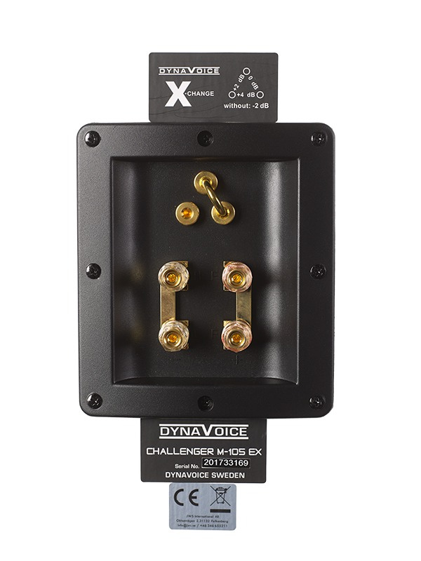 Dynavoice Challenger M-65 & W120 2.1 højttalerpakke, sort