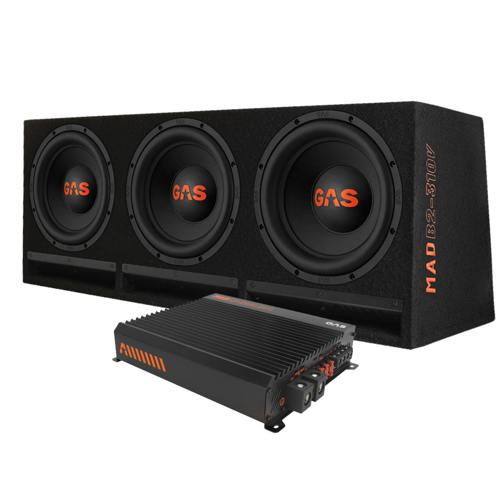 GAS MAD B2-310V med MAD A2-1200.1DFL, basspakke