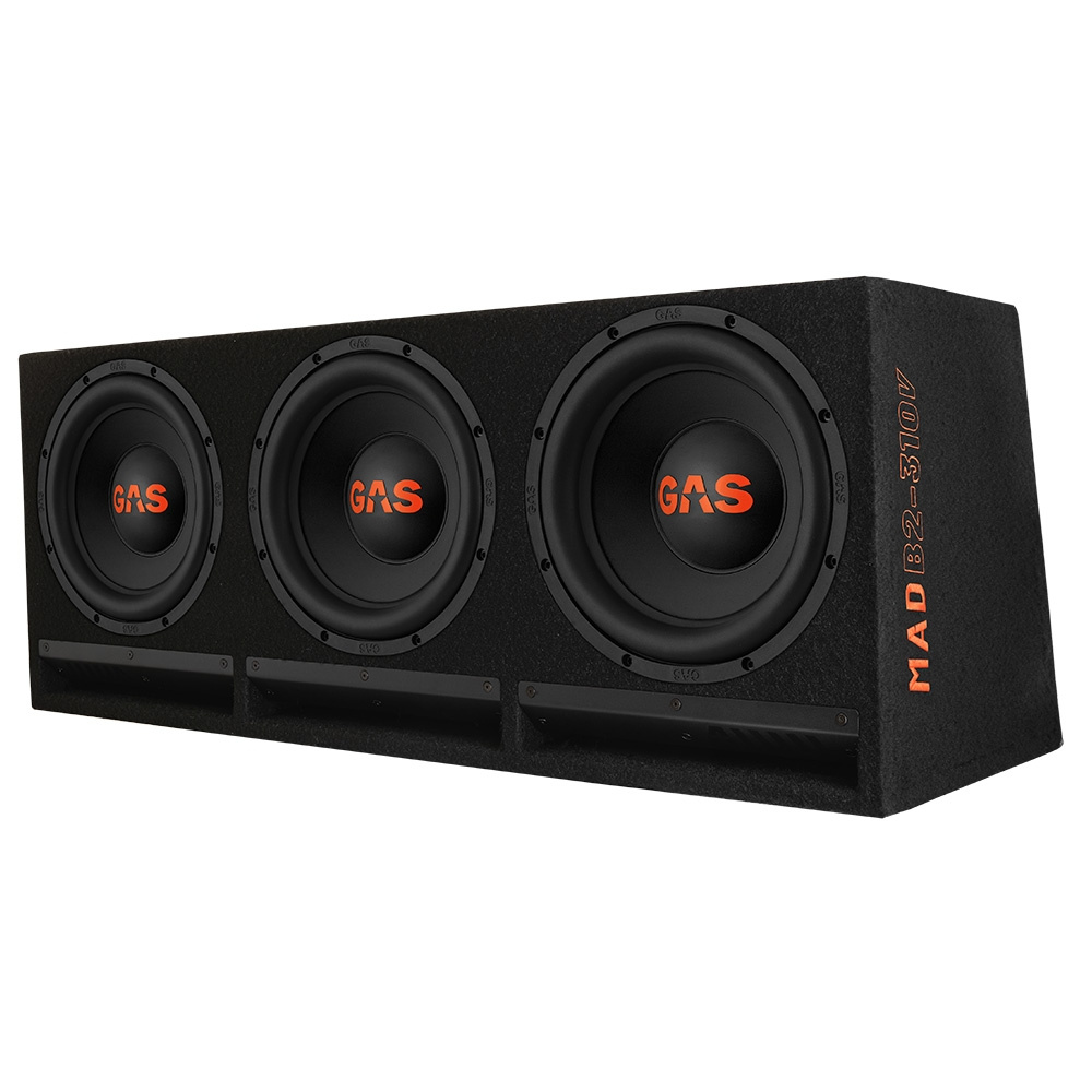GAS MAD B2-310V helhedspakke med bilstereo og højttalere