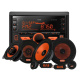 GAS MAD M210-BTR med MAD K1- og X1-højttalere, bilstereopakke GAS MAD M210-BTR med MAD K1- og X1-højttalere, bilstereopakke