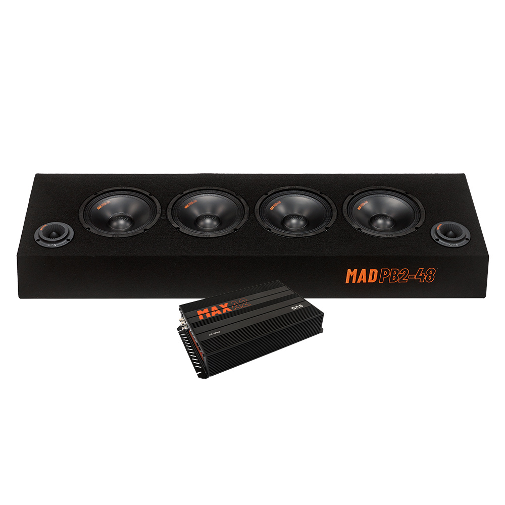 GAS MAD PB2-48 & MAX A2-100.2, kraftfuldt 8