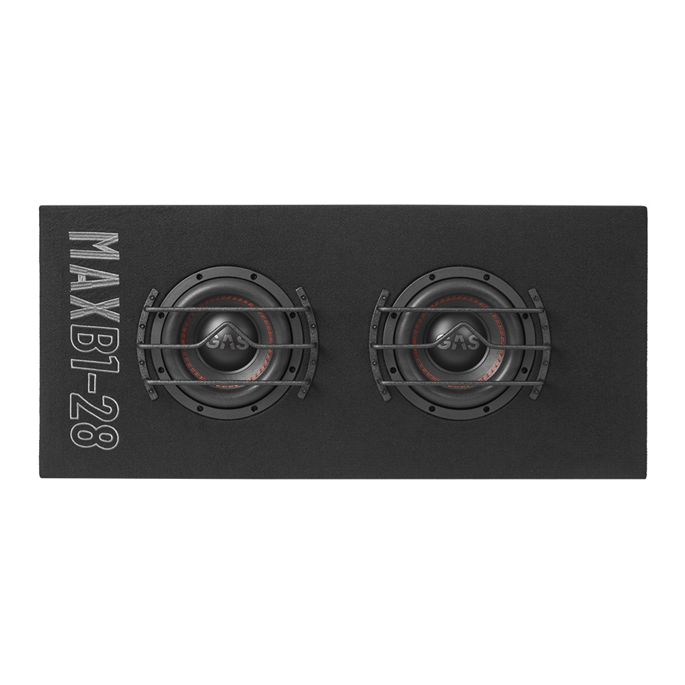 GAS MAX B1-28 med Bass Habit SP12001FR, 2x8 baspakke