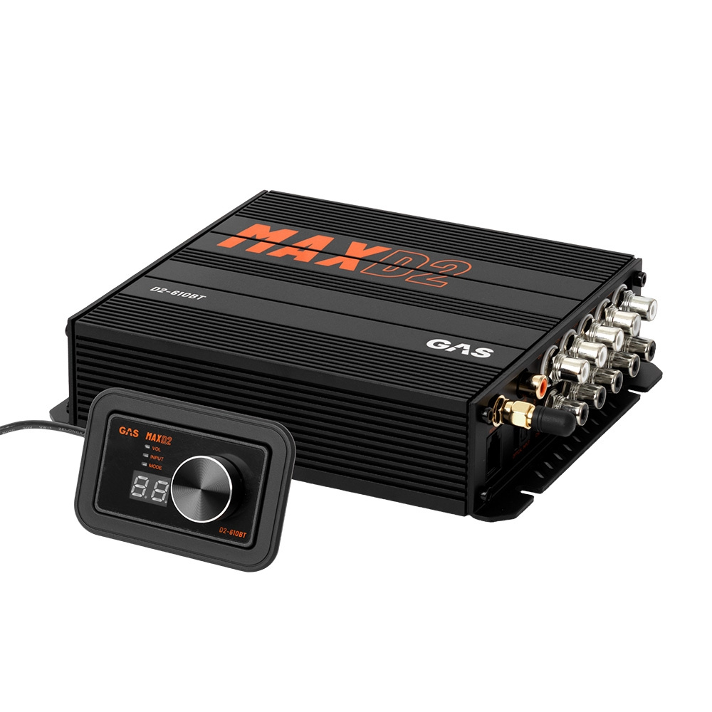 GAS MAX D2-610BT, 10-kanals lydprocessor/DSP til Volvo 2007-2016 (High Performance)