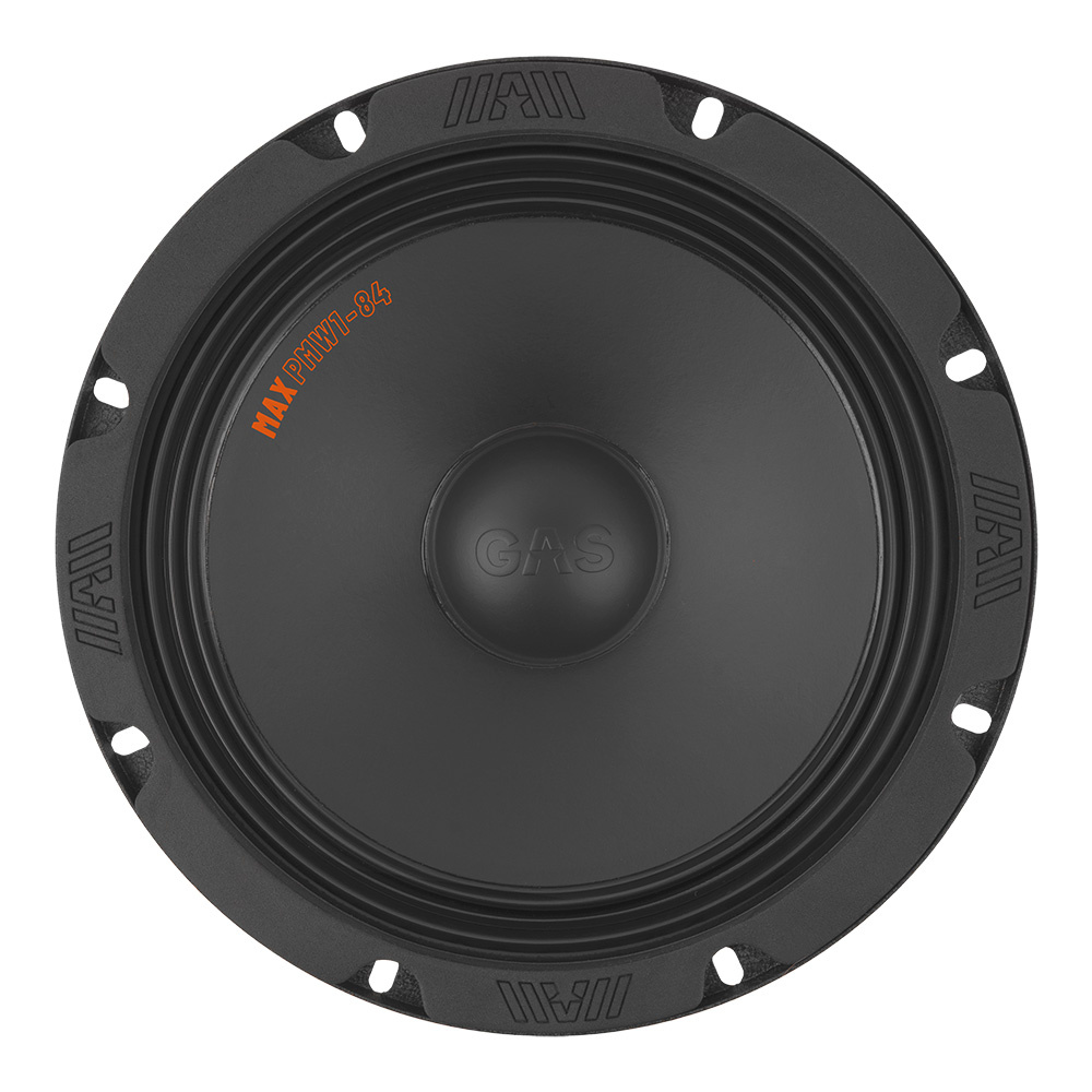 2-pak GAS MAX PMW1-84, 8 tommer bas/midbas