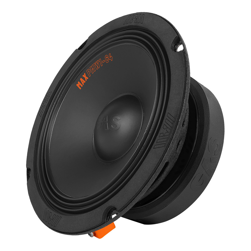 4-pak GAS MAX PMW1-64 SPL-pakke med forstærker, medium