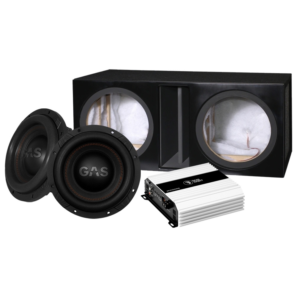 GAS MAX S1-12D1 2x12 basboks med SP31001FR, 2x12 baspakke