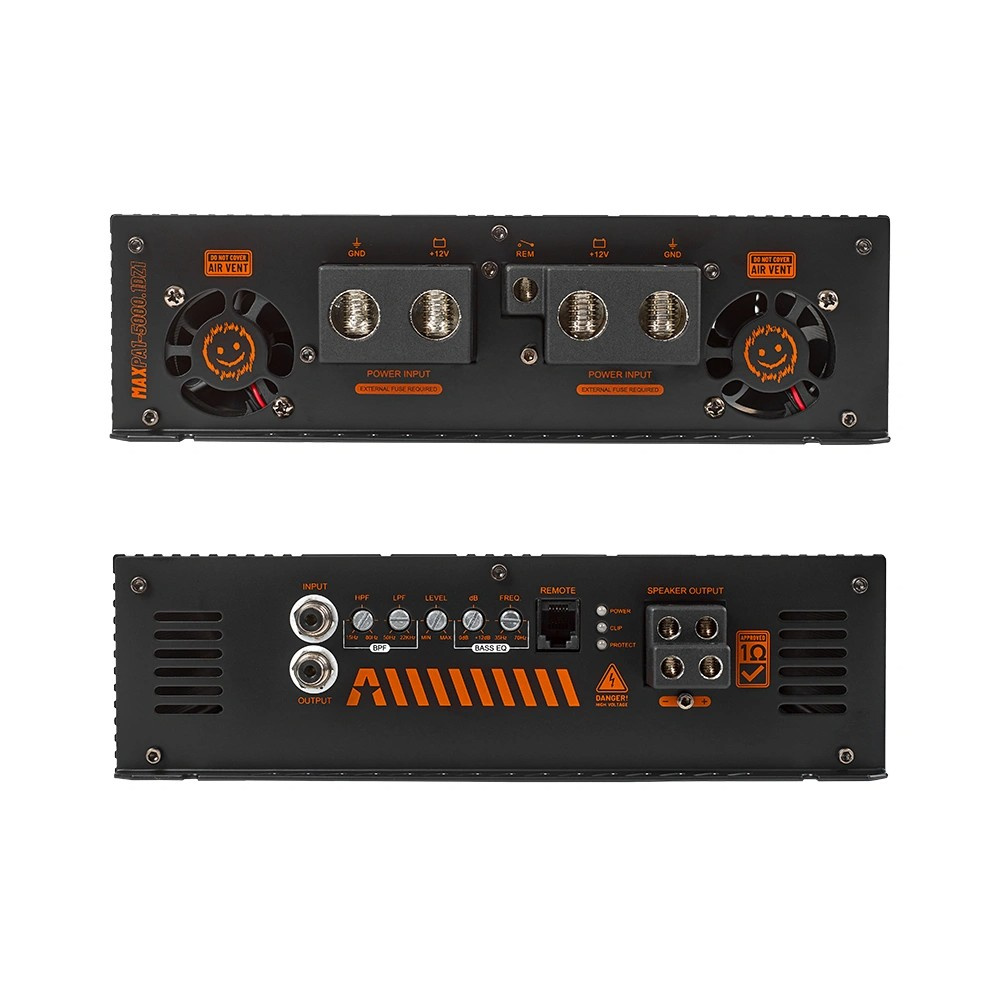 2-pak GAS MAX S1-15D1 med MAX PA1-5000.1DZ1, 2x15 baspakke
