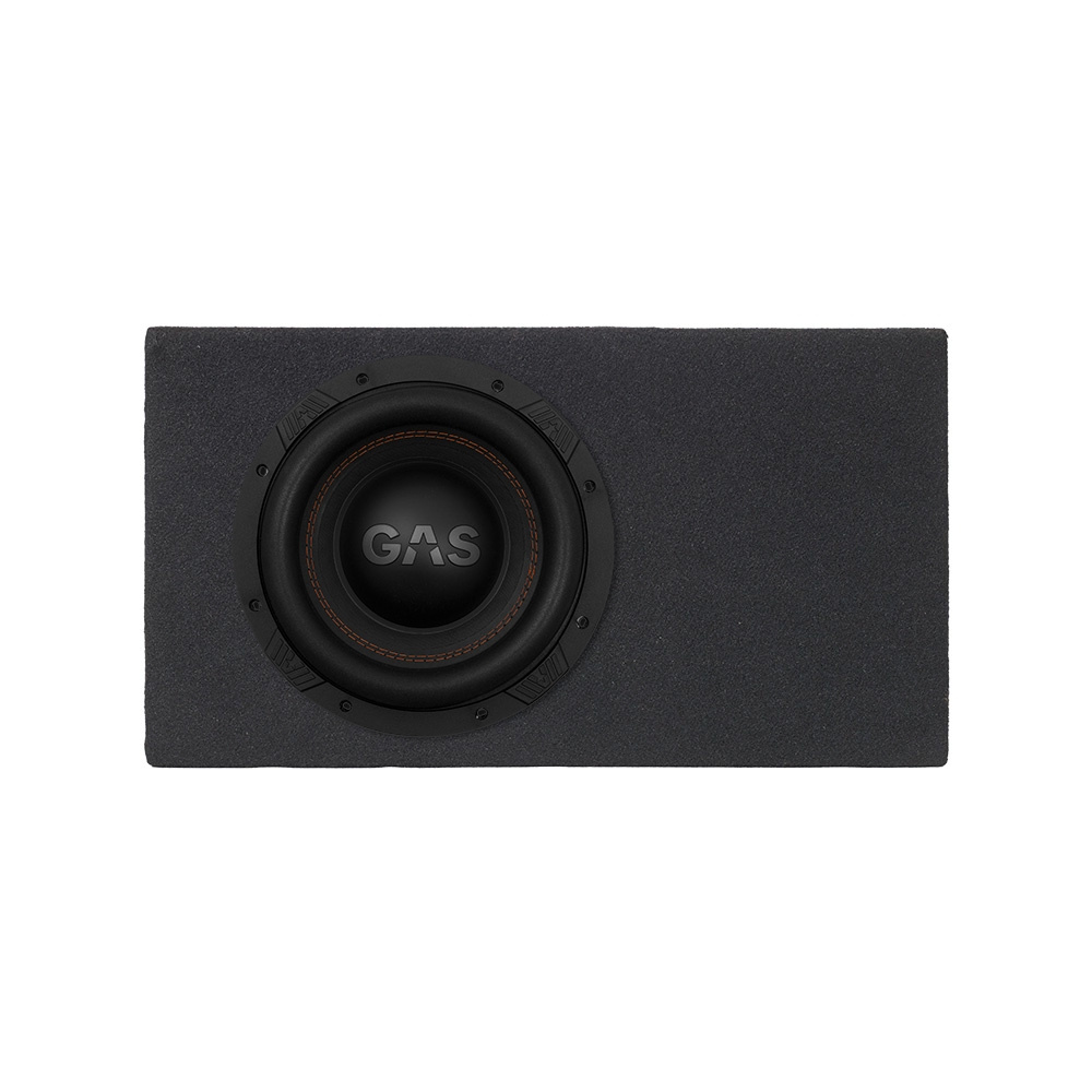 Kompakt portet 1x8 tommers basboks med GAS MAX S1-8D1