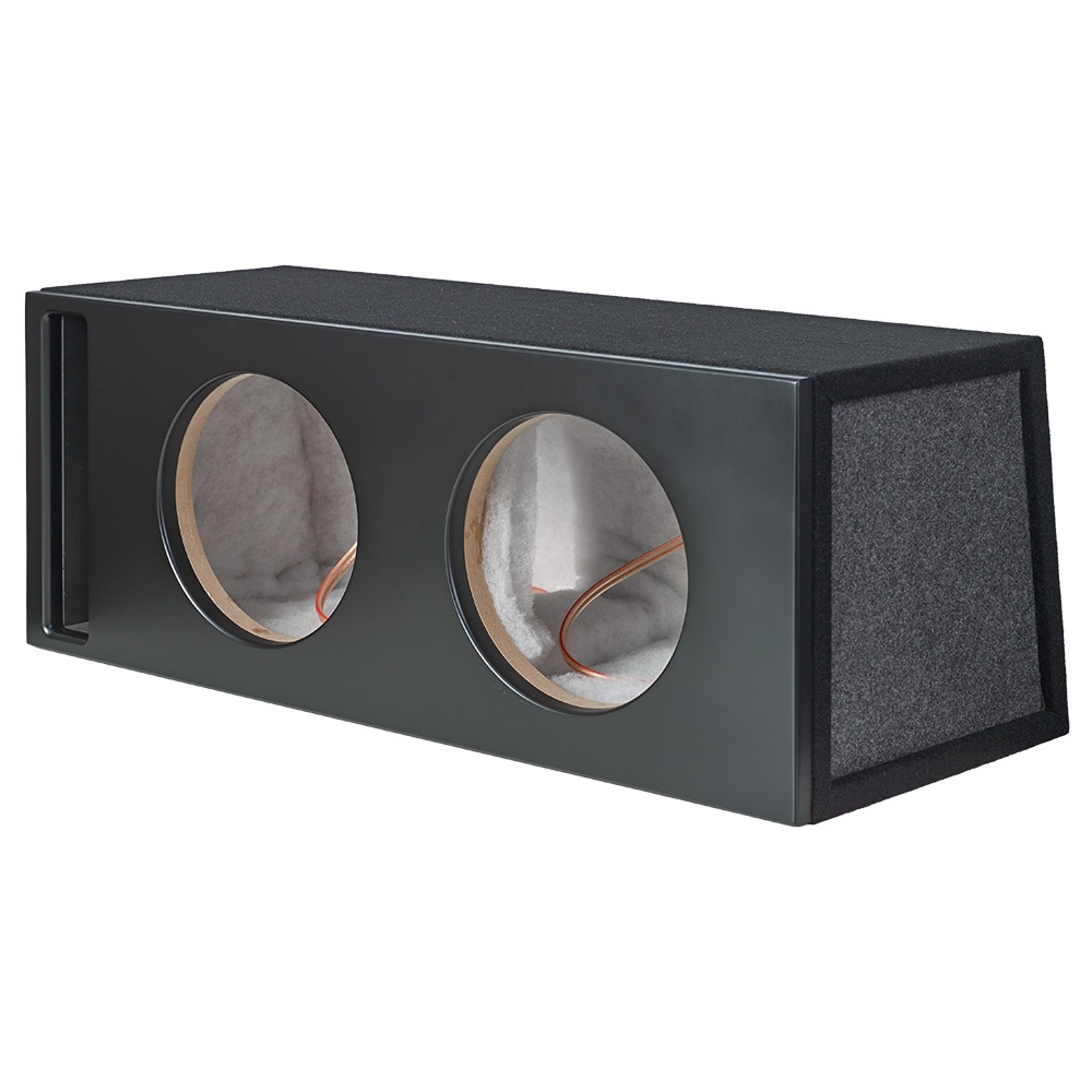 Portet 2x10 tommer Comp-kasse med 2 stk GAS MAX S2-10D2