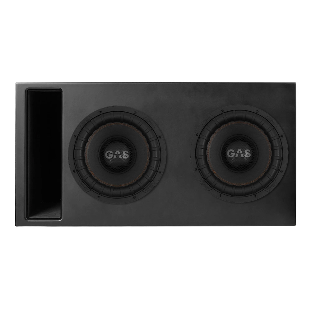 Portet 2x12 tommer Comp-kasse med 2 stk GAS MAX S2-12D1