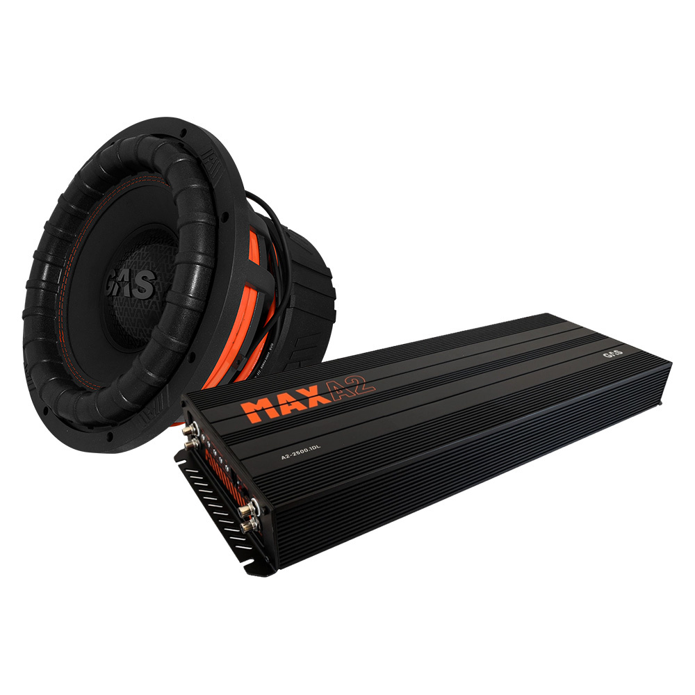 GAS MAX S2-12D2 & MAX A2-2500.1DL, baspakke