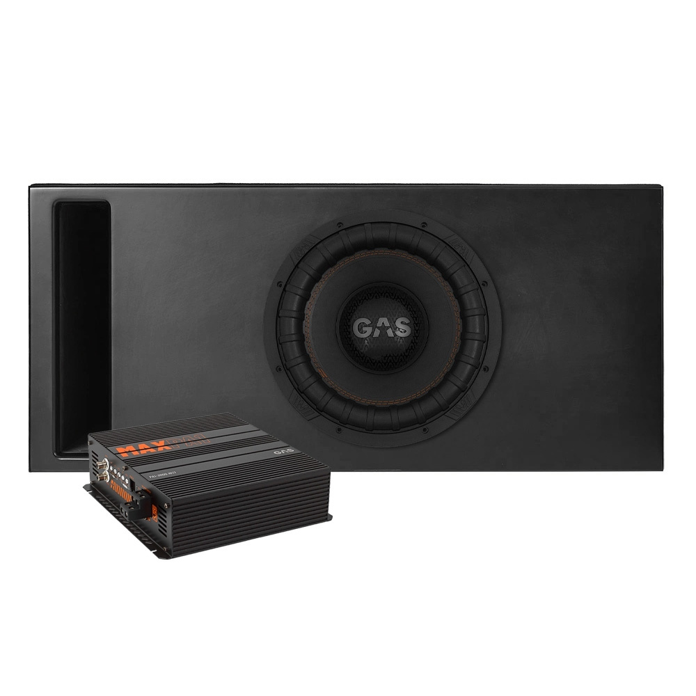 1x12 baspakke med GAS MAX S2-12D2 i Comp-kasse og forstærker