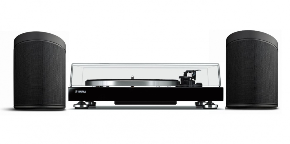 Yamaha MusicCast 20 & Vinyl 500 stereopaket, svart