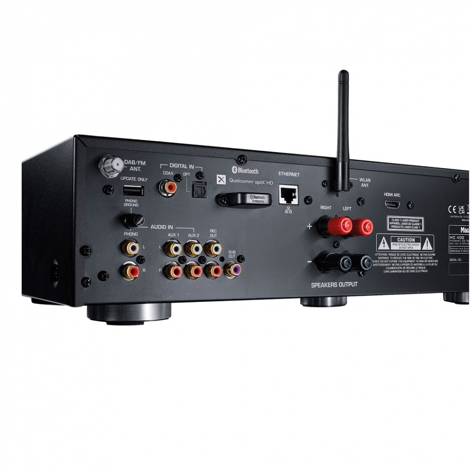 Magnat MC400 & Signature S603 i hvid, stereopakke