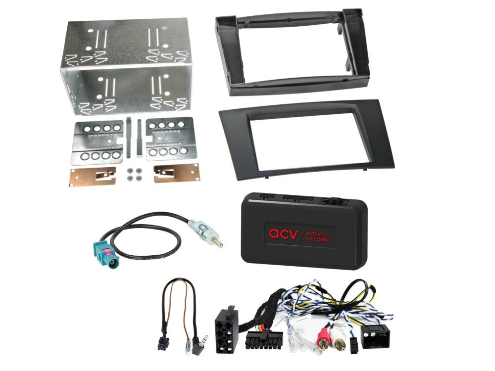 JVC KW-M695DBW bilstereopakke til Mercedes CLS/E-Klasse 2002-2008