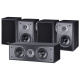 Magnat Monitor S i sort, kompakt 5.0 højttalerpakke Magnat Monitor S i sort, kompakt 5.0 højttalerpakke