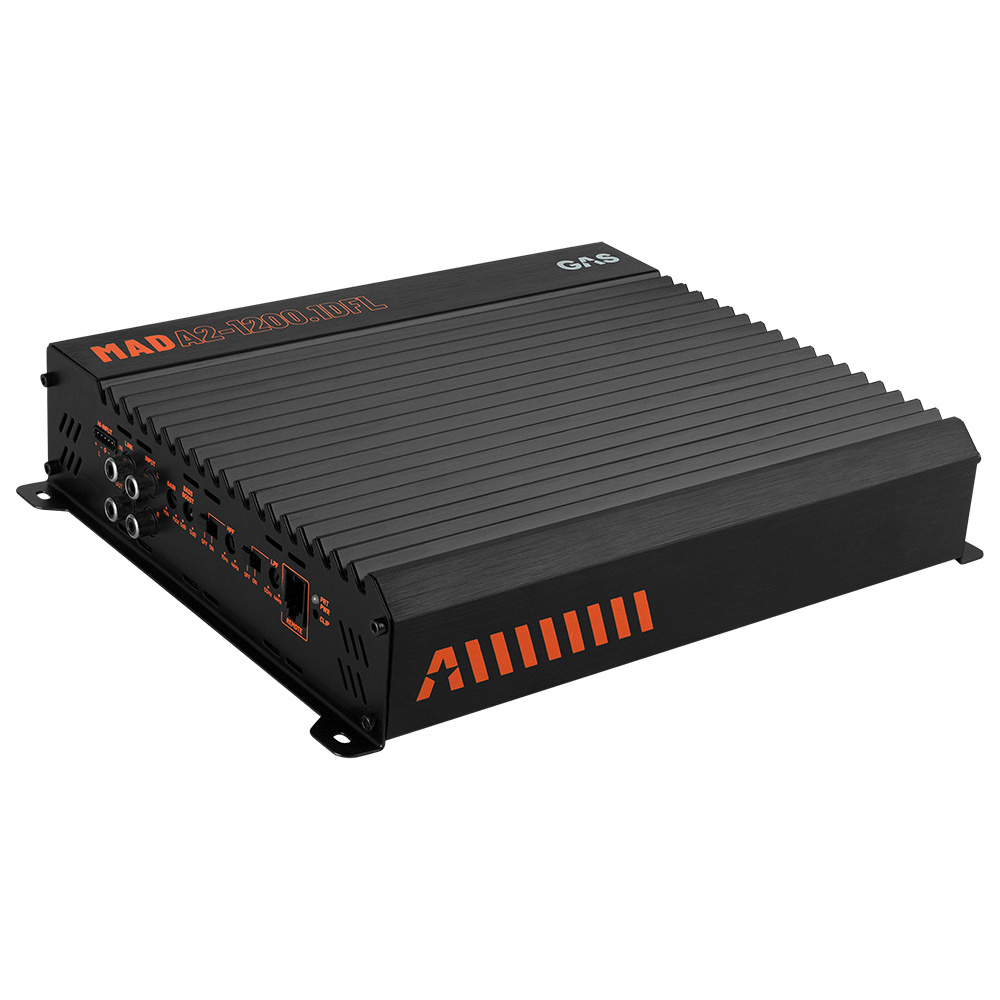 Rockford Fosgate P1-2X10 & GAS MAD A2-1200.1DFL, baspakke