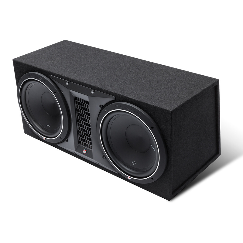 Rockford Fosgate P1-2x12 & GAS MAD A2-1200.1DFL, baspakke