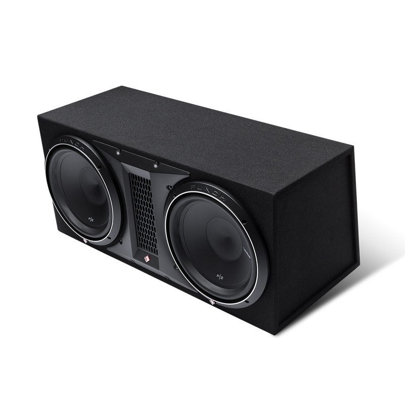 Rockford Fosgate P2-2X12 & Bass Habit SPL ELITE 1200.1DF, baspakke