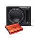 ROCKFORD FOSGATE P1-1x12 med GAS BEAT 500.1 ROCKFORD FOSGATE P1-1x12 med GAS BEAT 500.1