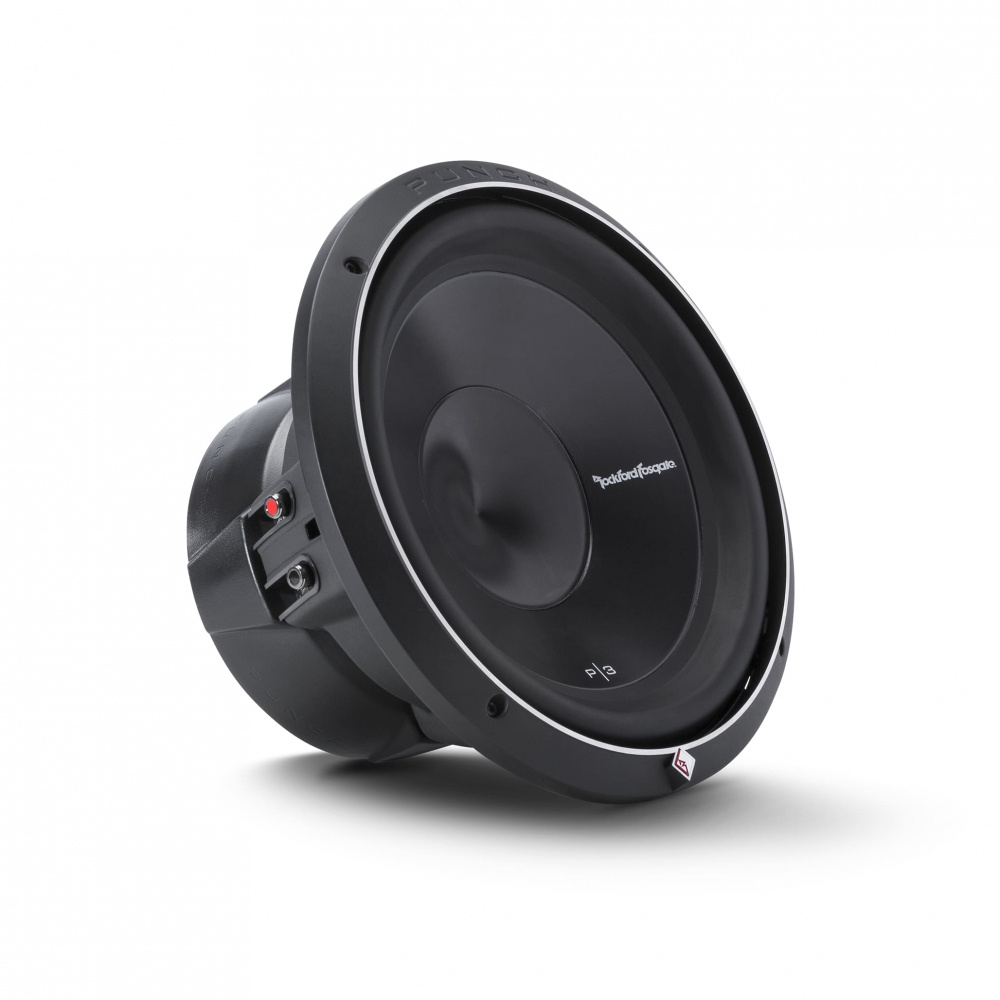 Rockford Fosgate Punch P3D2-12 & Bass Habit Play Power 600.1, baspakke