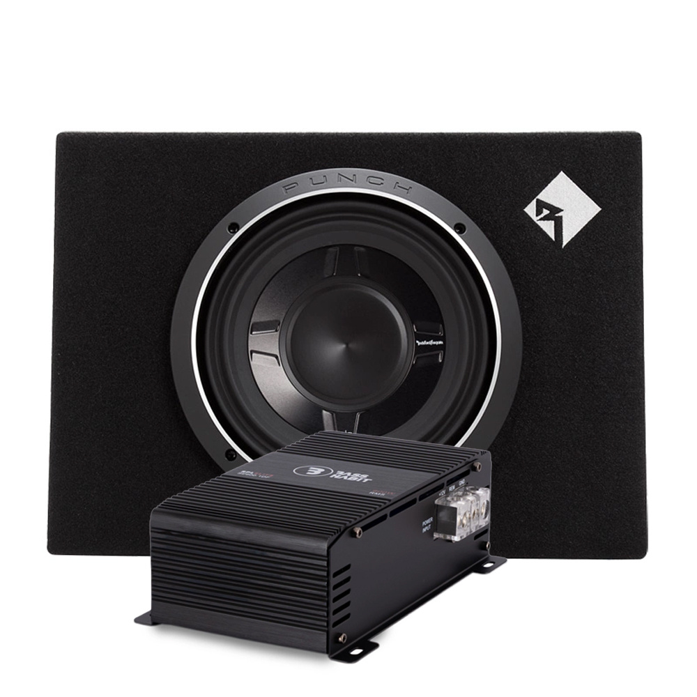 Rockford Fosgate P3S-1x10 med Bass Habit SPL ELITE 600.1DF, baspakke