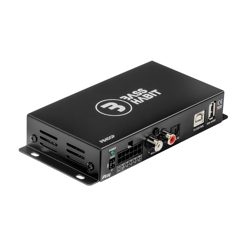 Bass Habit P84DSP, 8-kanals lydprocessor/DSP til VW/BMW m.fl. (Quadlock)