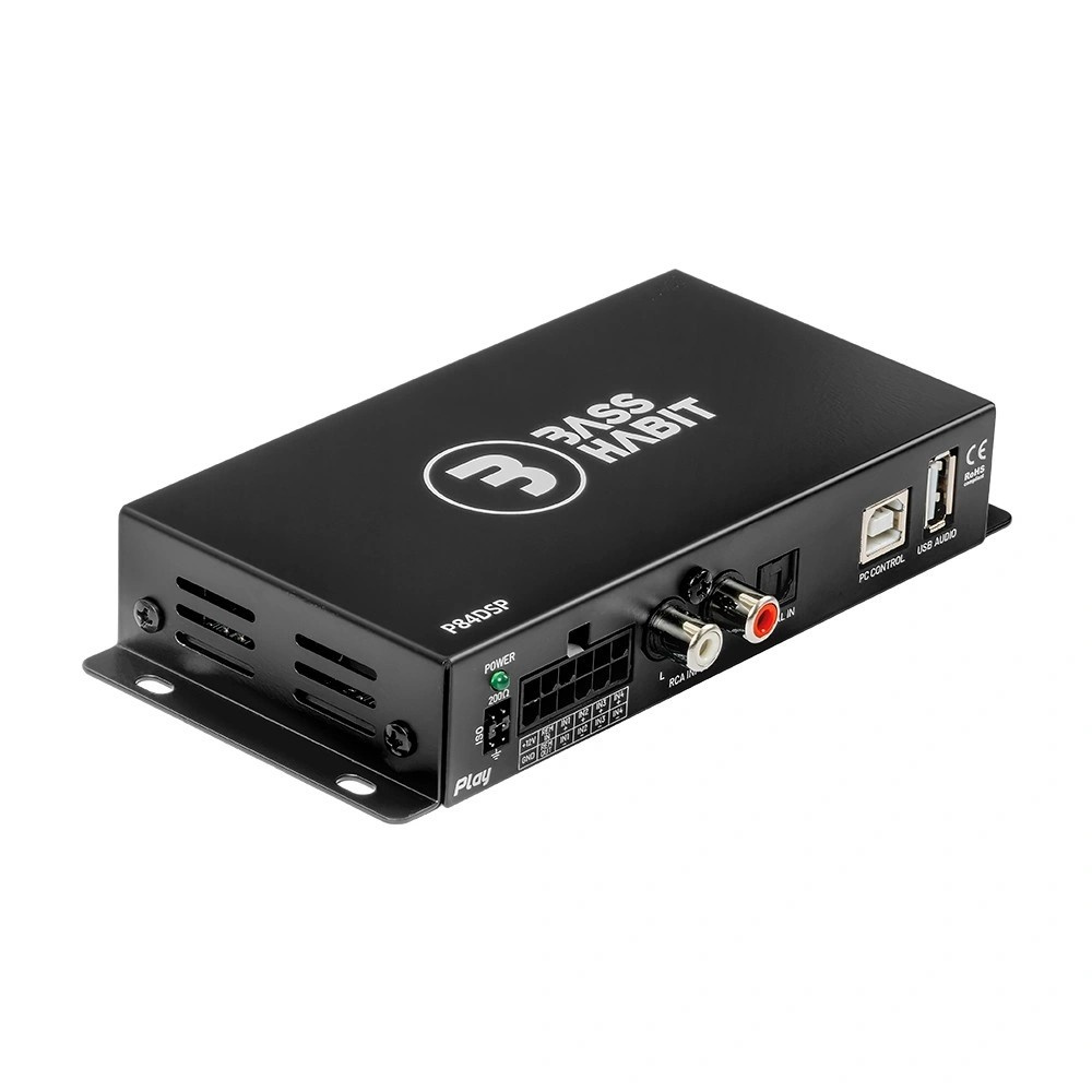 Bass Habit P84DSP, 8-kanals lydprocessor/DSP til Volvo 2007-2016 (High Performance)