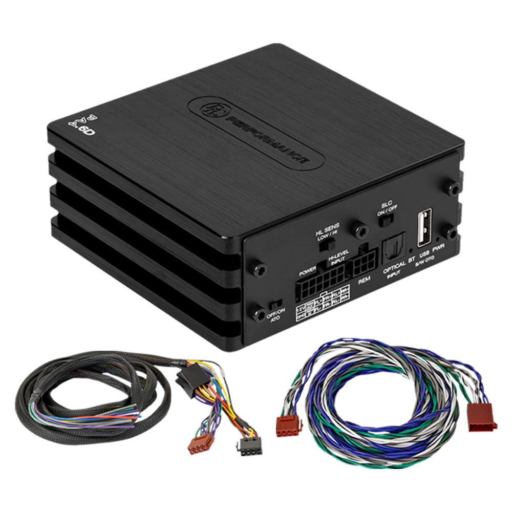DLS PA4.6D, 6-kanals lydprocessor/DSP til biler med ISO/universel