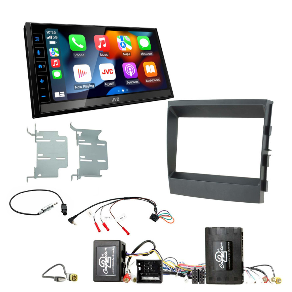 JVC Stereopaket till Porsche Panamera 2009-2016 m/ Bose/Burmester