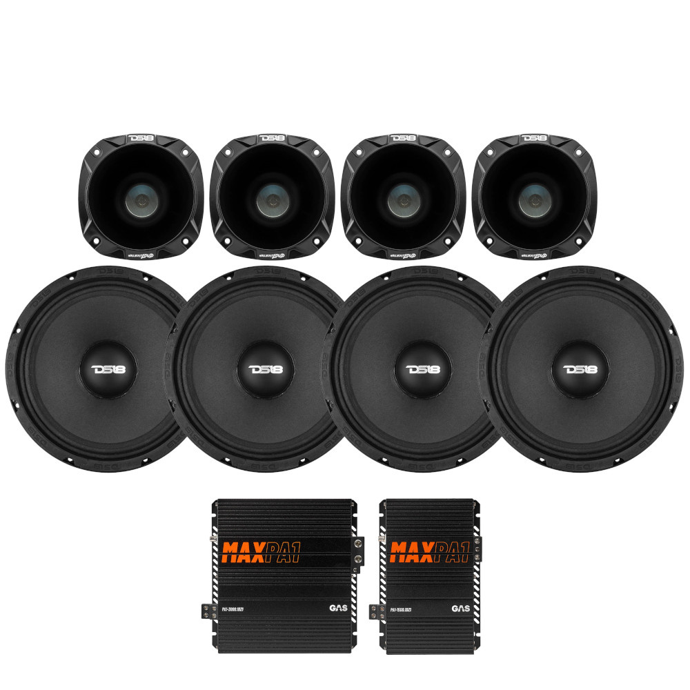 DS18 Pancadão-pakke med trin, Large