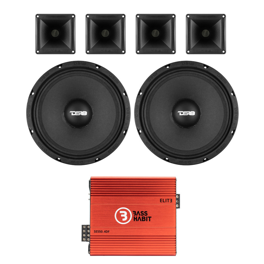 DS18 Pancadão-pakke med trin, Medium