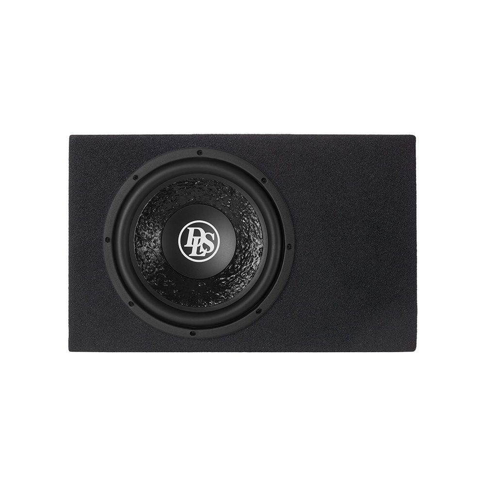 Portet 1x10 tommers basboks med DLS PE10.D2