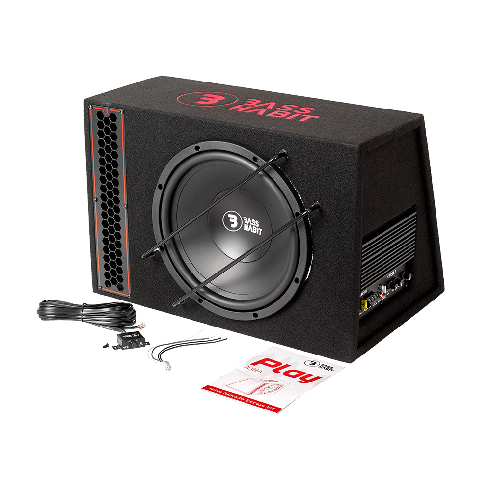 Bass Habit PL112A helhetspakke med Rebel-højttalere & GAS GMA152BTR
