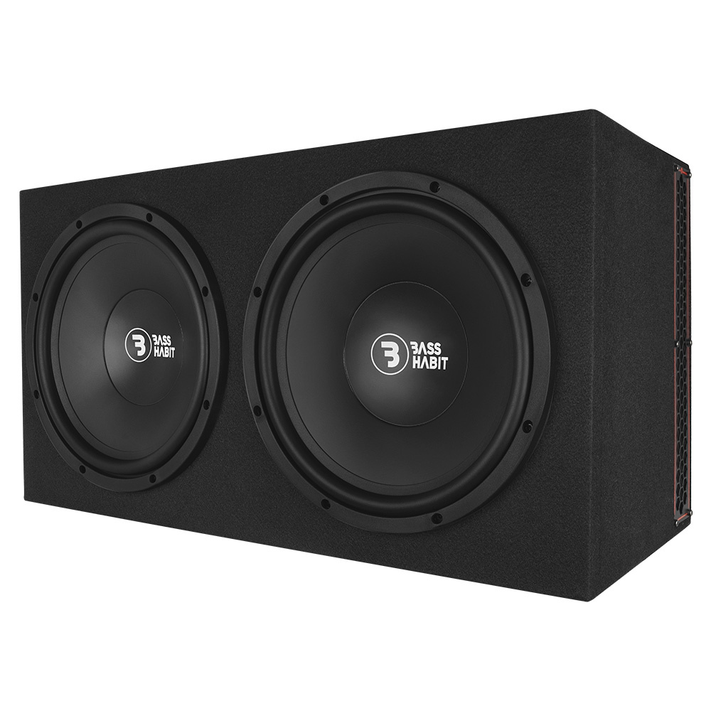 Bass Habit PL212 med SPL64 og forstærker, raggarpakke