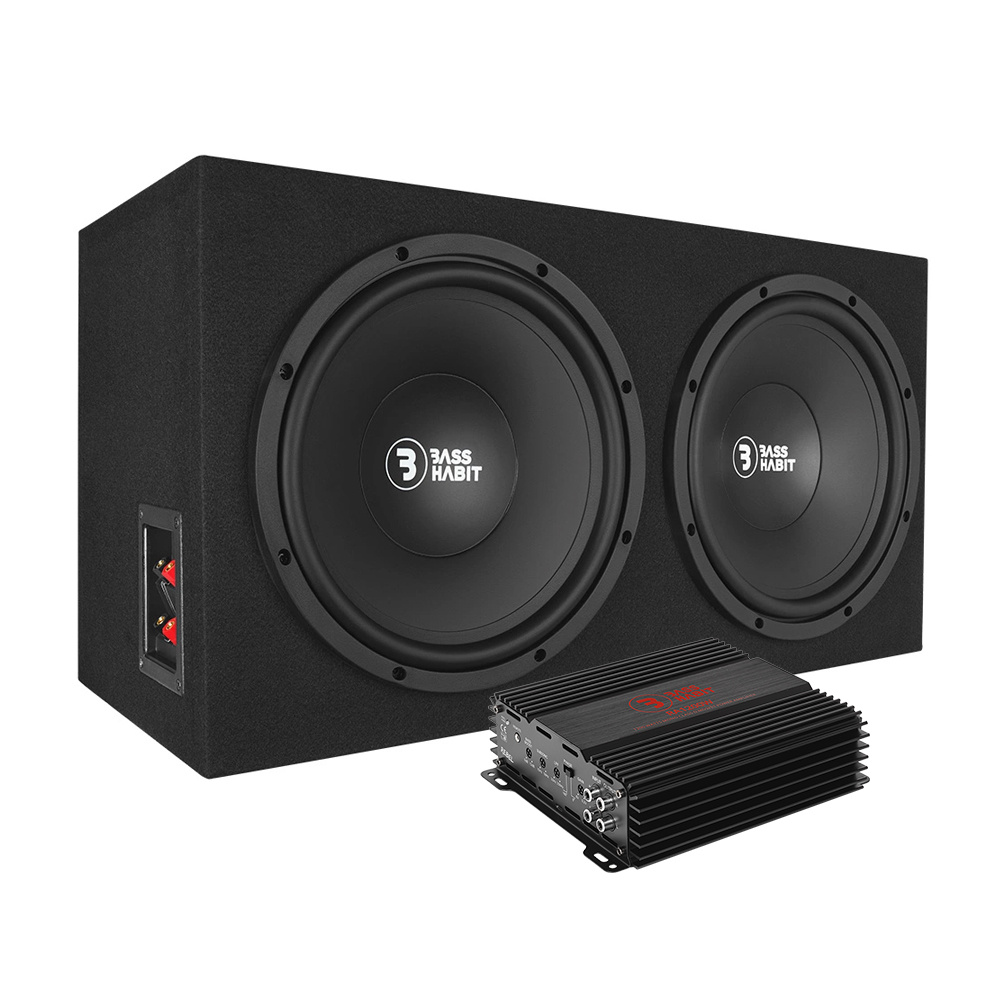 Bass Habit Play PL212 & Rebel RA1200W, prisvenligt baspakke