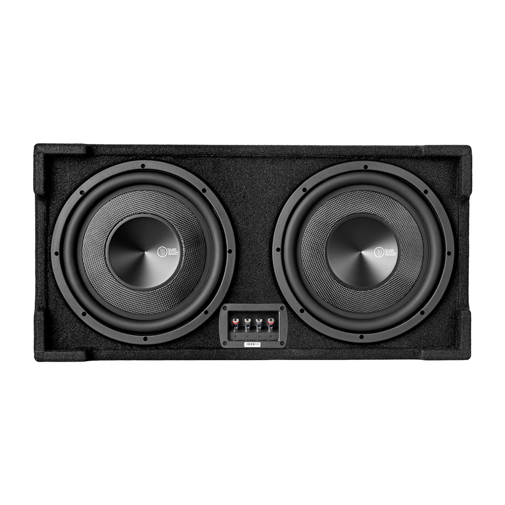 Bass Habit PL2212SR med JVC KD-X382BT, helhedspakke