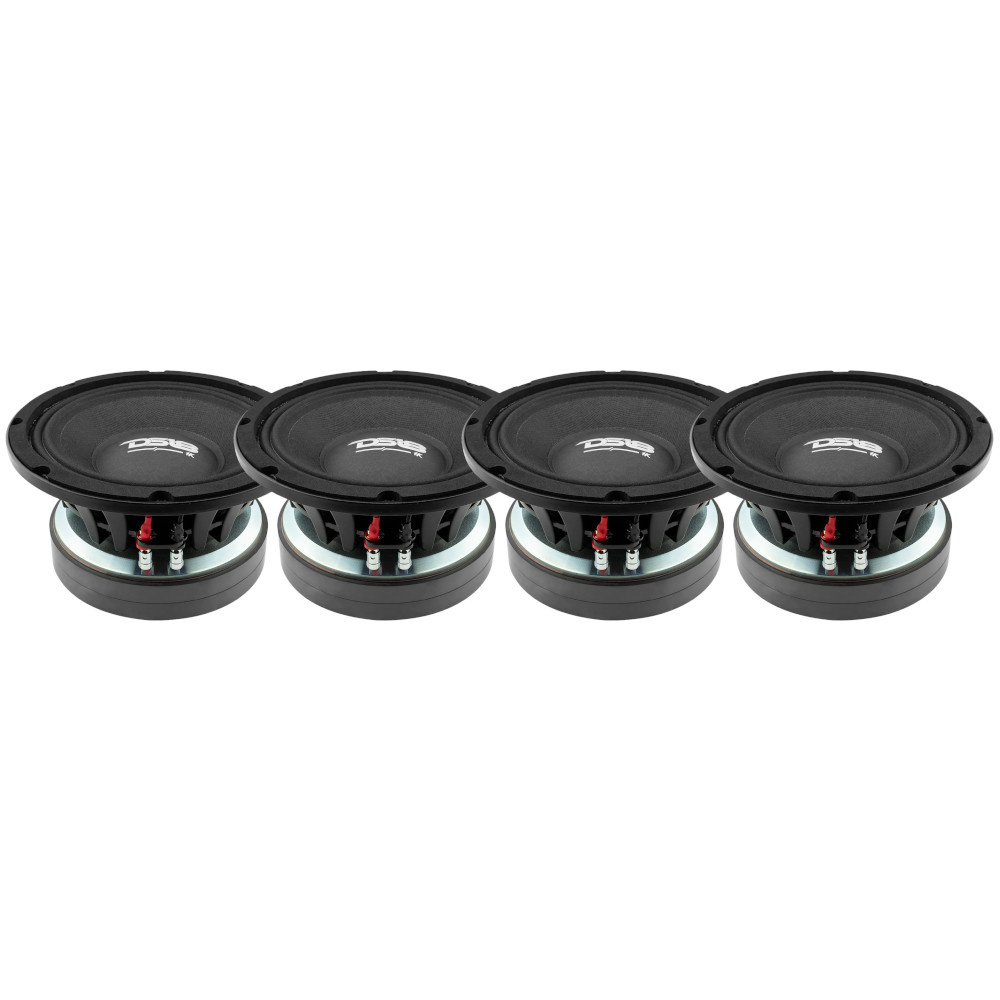 4-pack DS18 Pancadão PRO-1KP8.4, ekstrem 8 tommers mellembas