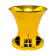 DS18 PRO-DPL1PH, markant 2-tommers driver med guldfarvet horn DS18 PRO-DPL1PH, markant 2-tommers driver med guldfarvet horn