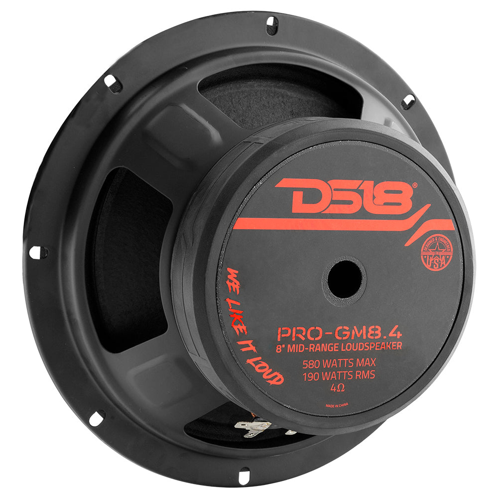 4-pak DS18 PRO-GM8.4, 8 tommer mellemtone